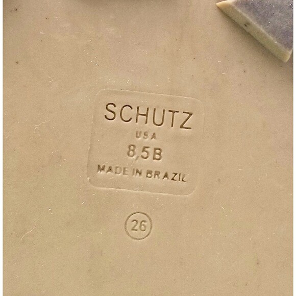 SCHUTZ Women's Sutton Leather Lace Up Hiker Boots Oyster 8.5 Beige Booties - Picture 11 of 14